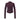 Ripped-Strick Langarmshirt mit Stehkragen XL / merlot