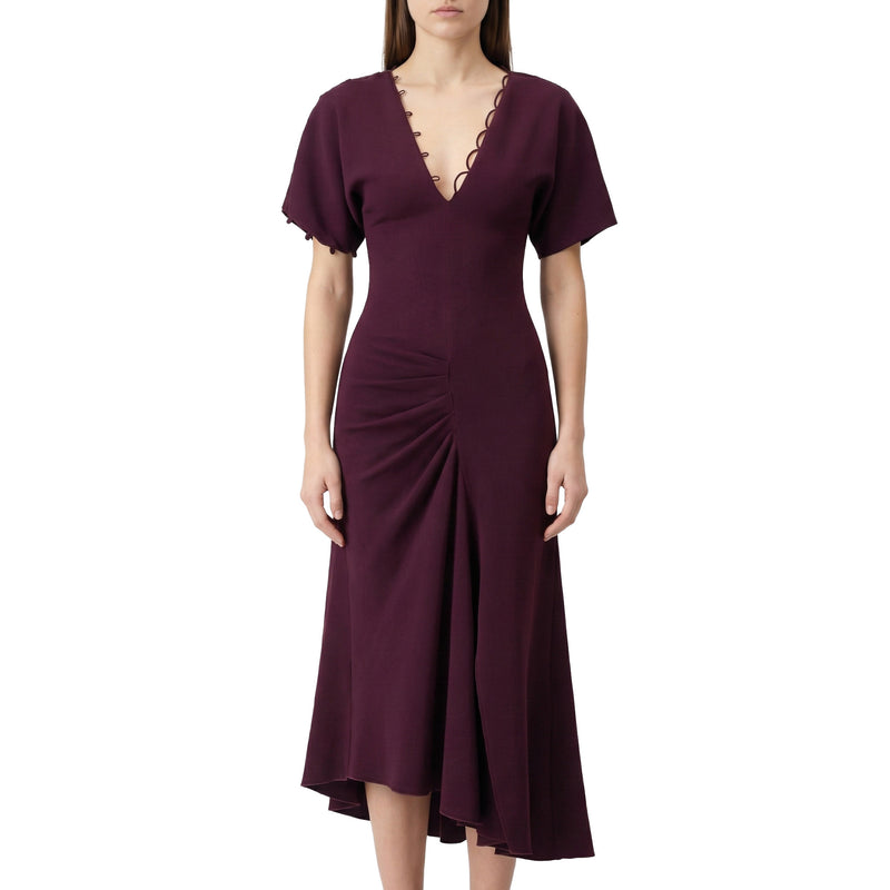 Victoria Beckham Elegantes Midikleid Damen