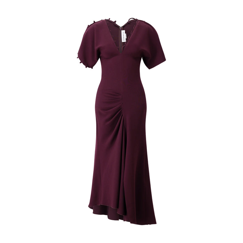 Victoria Beckham Elegantes Midikleid Damen