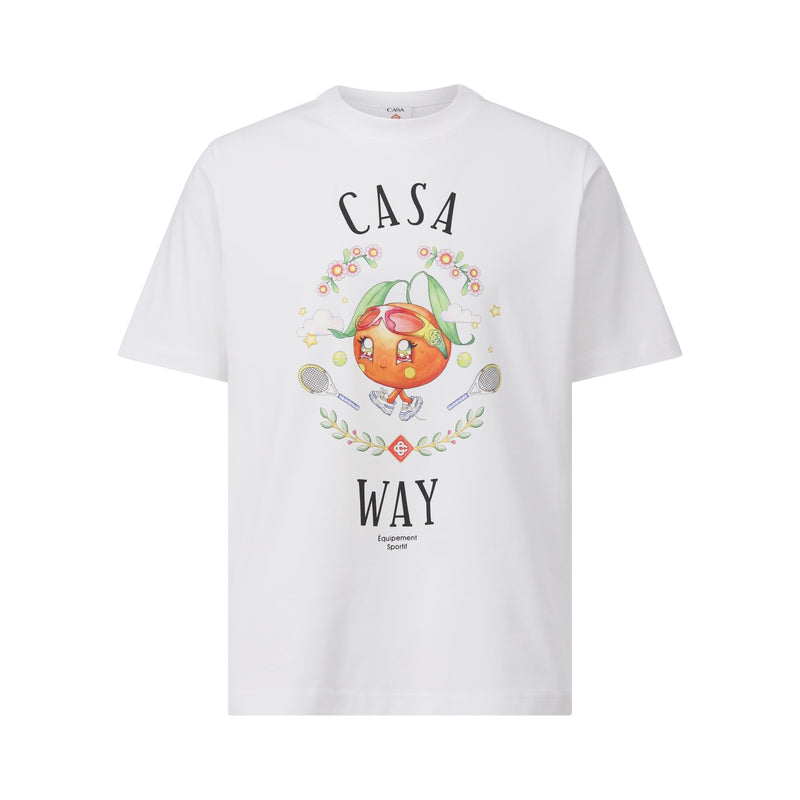 Casablanca T-Shirt mit Print Herren