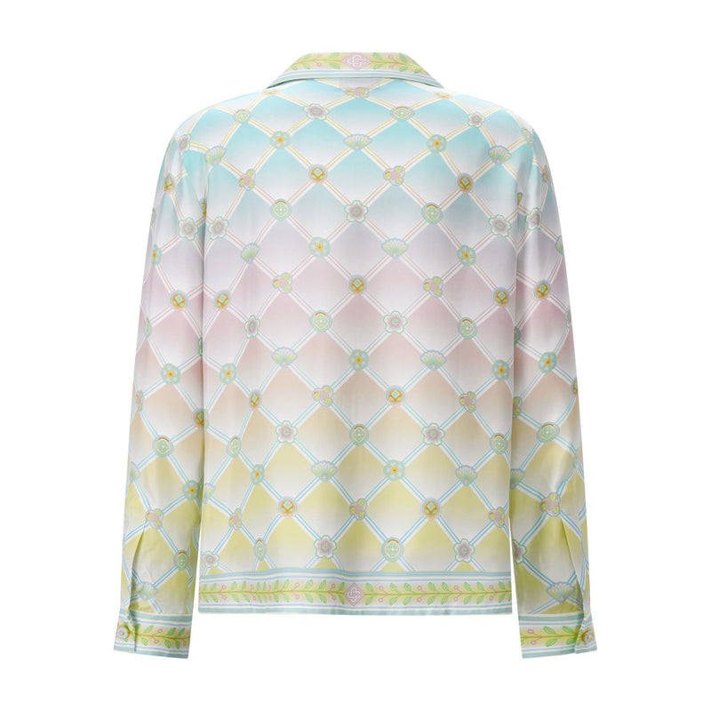 Casablanca Seidenhemd mit Muster Herren