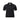 Poloshirt mit Logoprint L / Schwarz