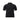 Poloshirt mit Logoprint L / Schwarz