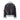 Lederjacke mit 3D-Blumen M / Schwarz