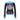 Langarmshirt mit Print L / Blau