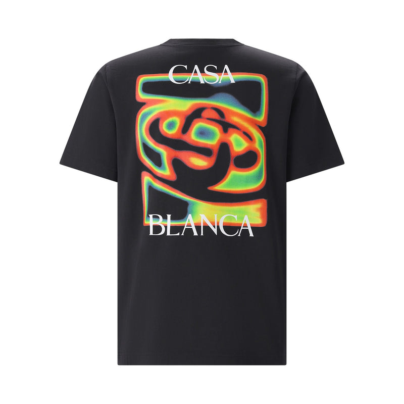 Casablanca T-Shirt mit Print Herren