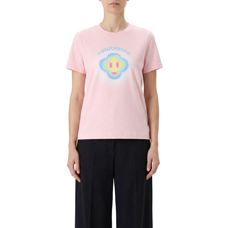 Casablanca T-Shirt mit Print Damen