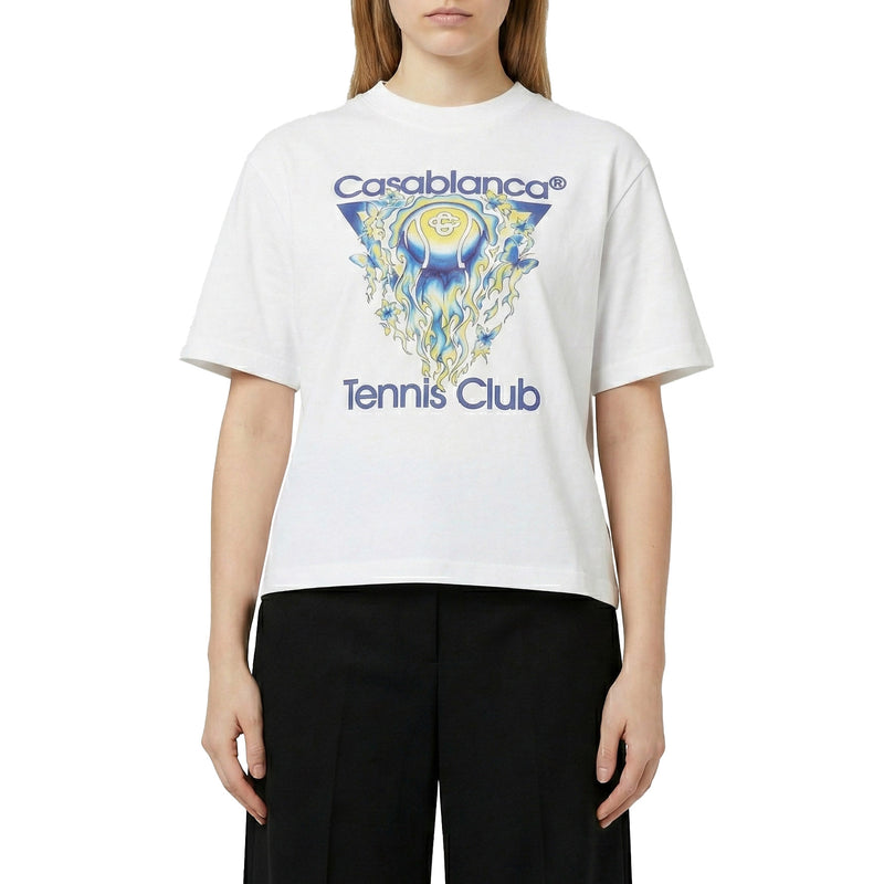 Casablanca T-Shirt mit Print Damen