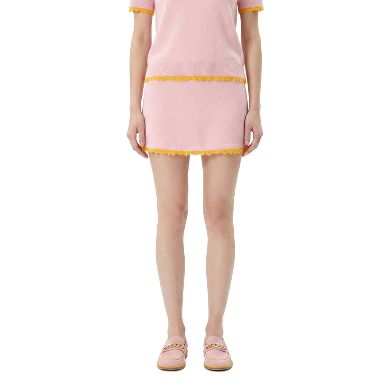 Casablanca Minirock aus Wollmix Damen