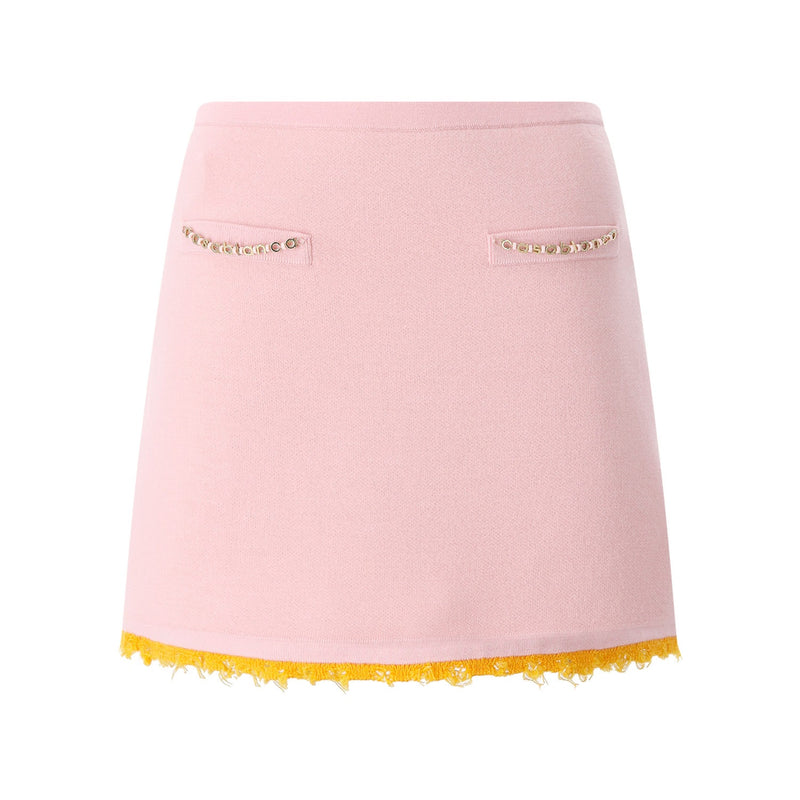 Casablanca Minirock aus Wollmix Damen