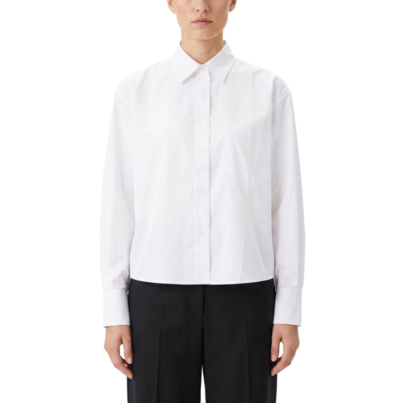 Victoria Beckham Hemdbluse aus Baumwolle Damen