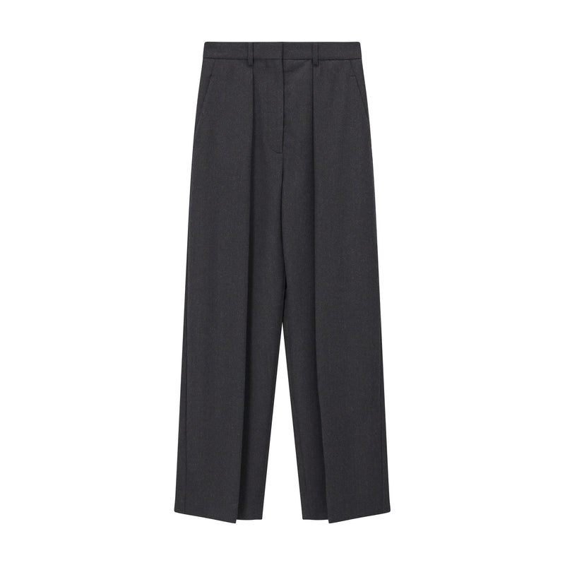 Hose aus Schurwolle 42 / Anthrazit