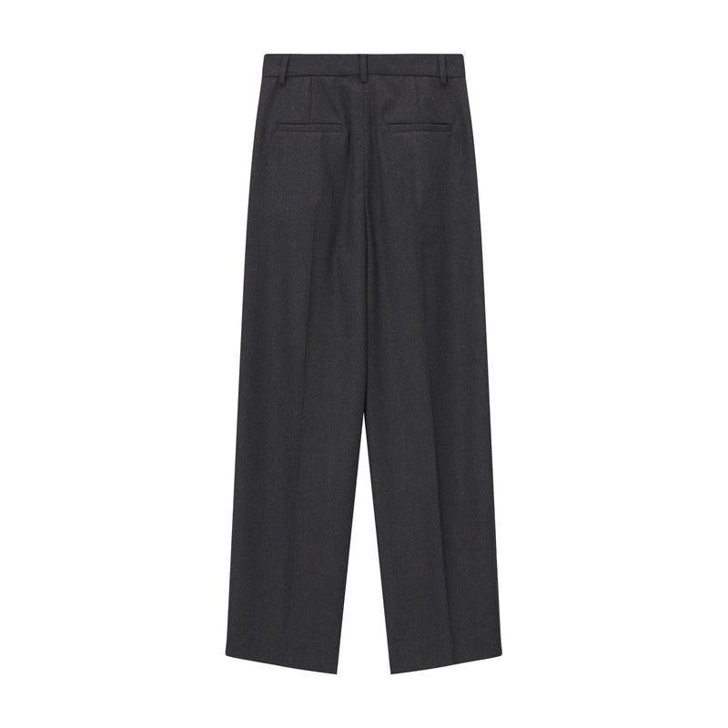Hose aus Schurwolle 42 / Anthrazit