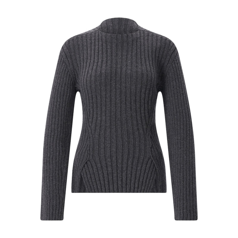Pullover aus Woll-Kaschmir-Mix L / Grau