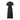 Midikleid mit Drapierung 40 / Schwarz