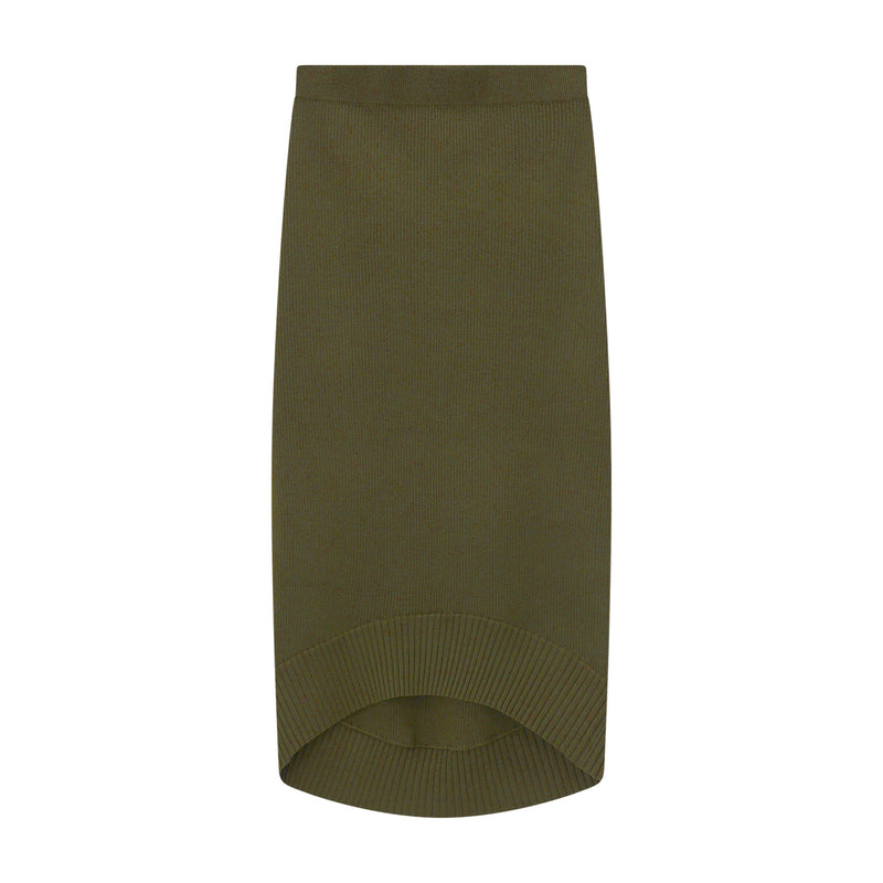 Victoria Beckham Midirock aus Merinowoll-Mix Damen
