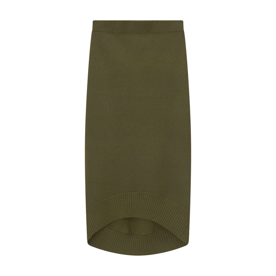 Victoria Beckham Midirock aus Merinowoll-Mix Damen