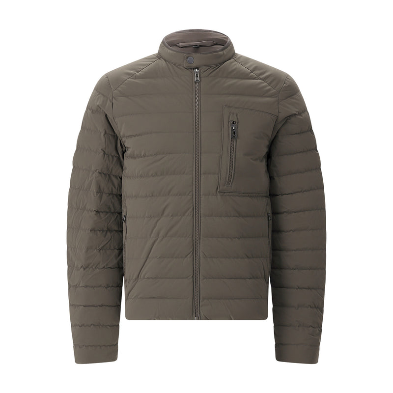 Jacke mit Logo 3XL / Graugrün