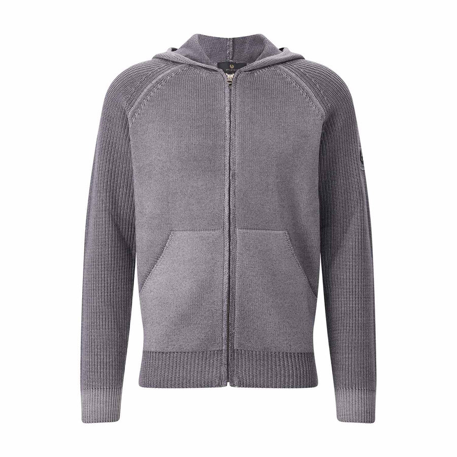 Strickjacke Garment Dye Aspect 3XL / Grau