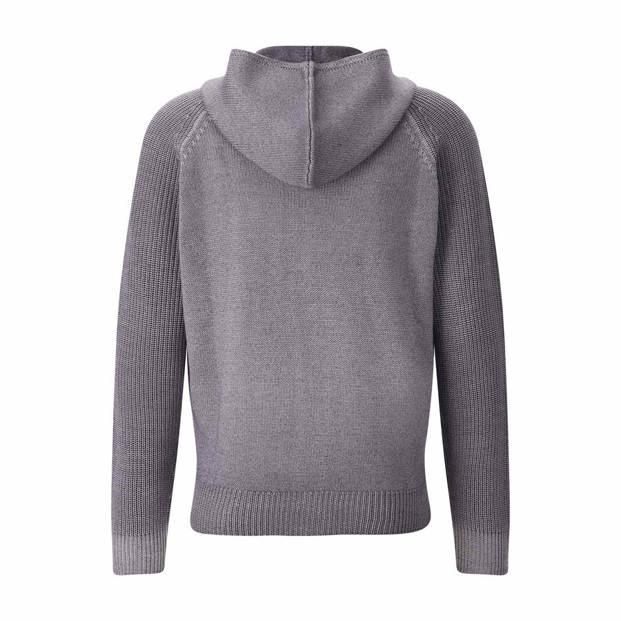 Strickjacke Garment Dye Aspect 3XL / Grau