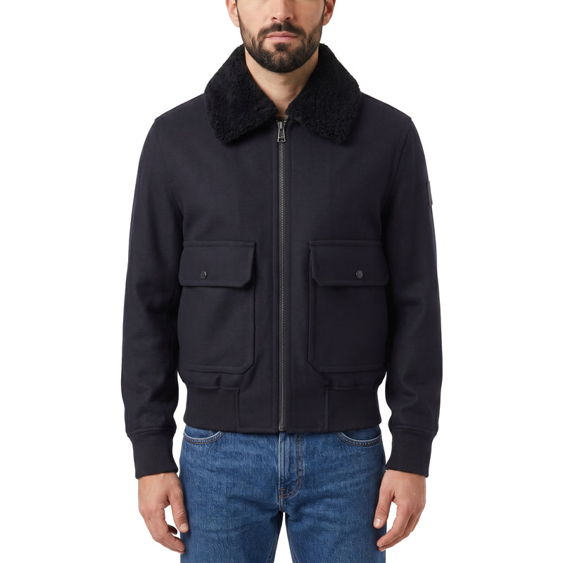 Overshirt aus Woll-Mix