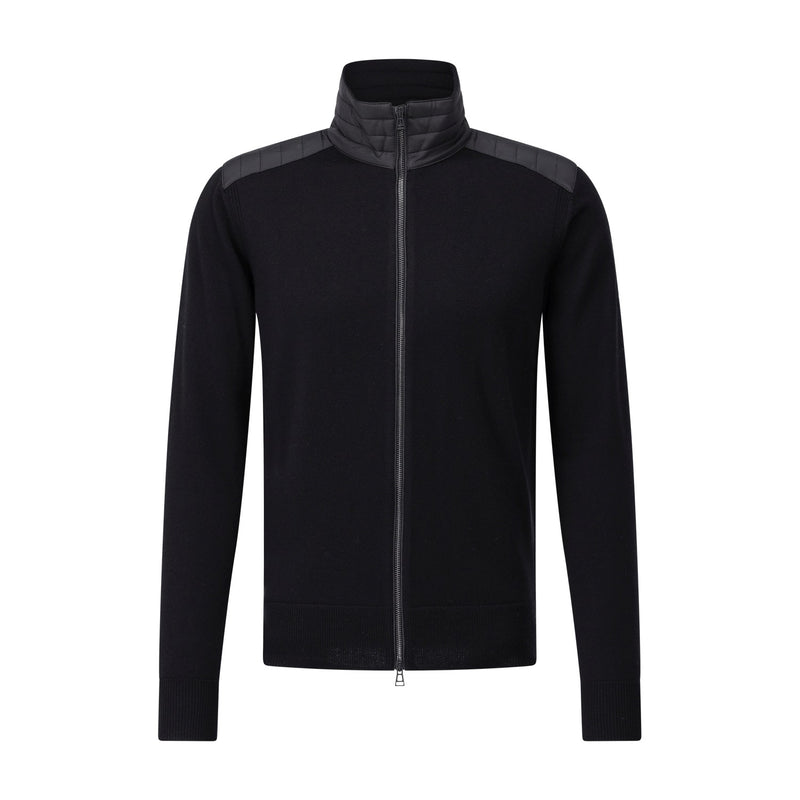 Belstaff Strickjacke Kelby mit gesteppten Schultern Herren