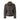 Jacke aus Leder XL / Dunkelgrau