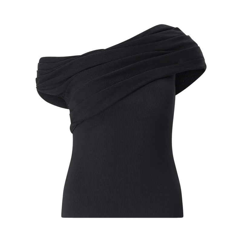 self-portrait Asymmetrisches Top Damen