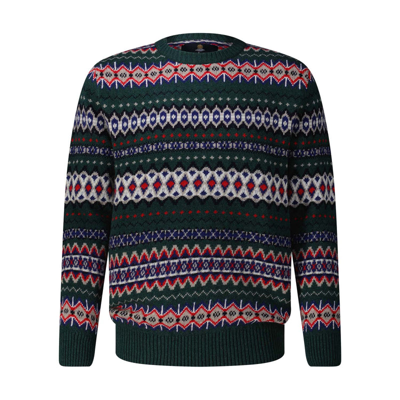 Pullover aus Wolle XL / Dunkelgrün