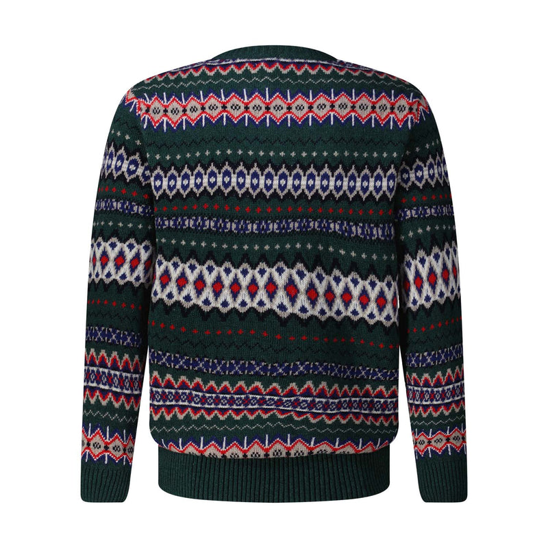 Pullover aus Wolle XL / Dunkelgrün