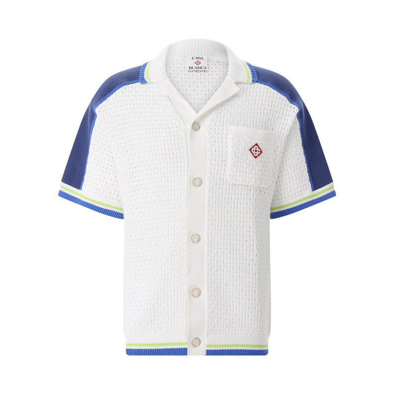 Casablanca Kurzarmhemd aus Strick Herren