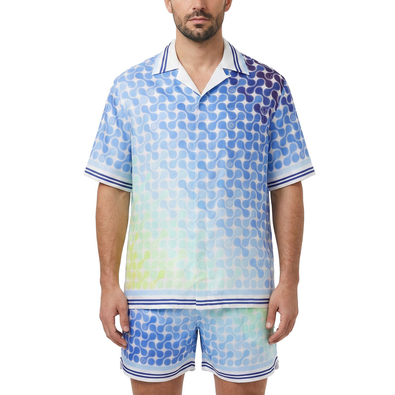 Kurzarmhemd aus Seide