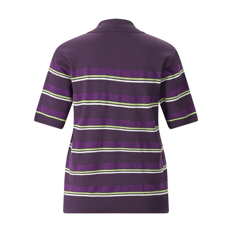 Poloshirt mit Logo L / Lila