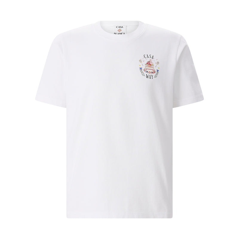 Casablanca T-Shirt mit Logo Herren