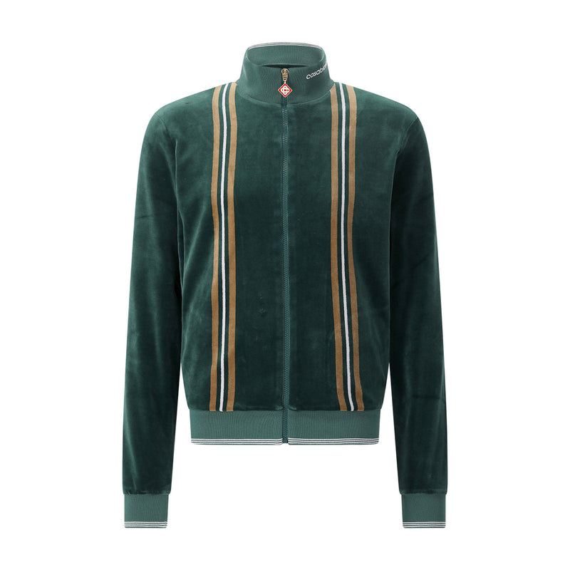 Sweatjacke aus Baumwoll-Mix XXL / Grün