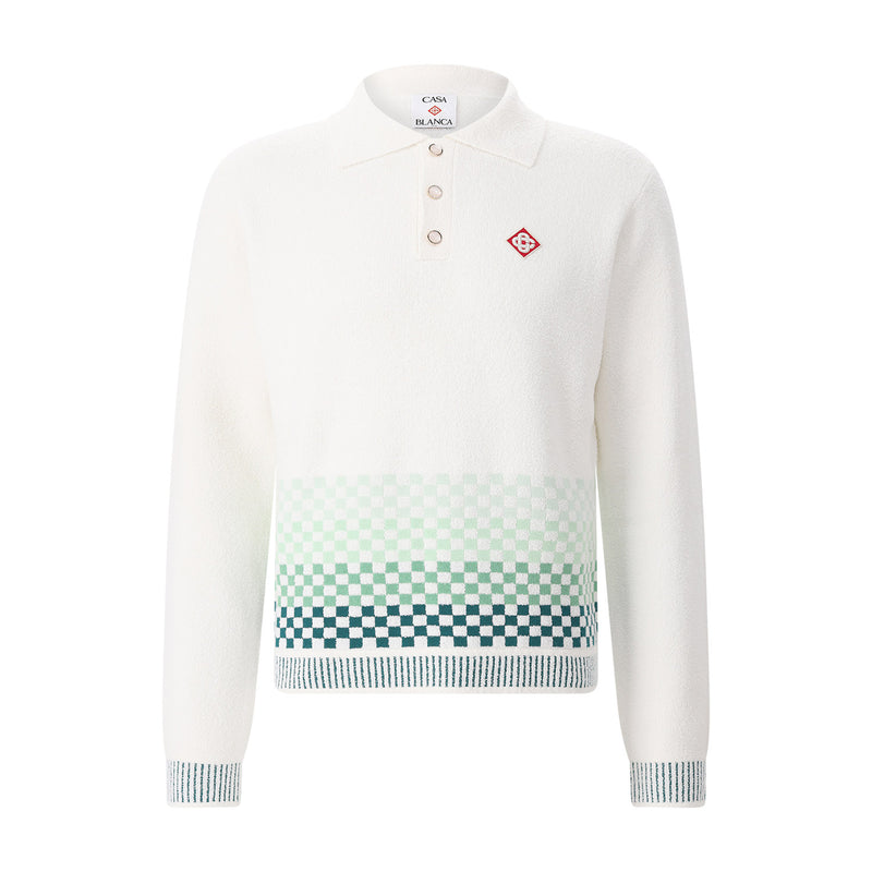 Longsleeve aus Baumwoll-Mix XXL / Weiß