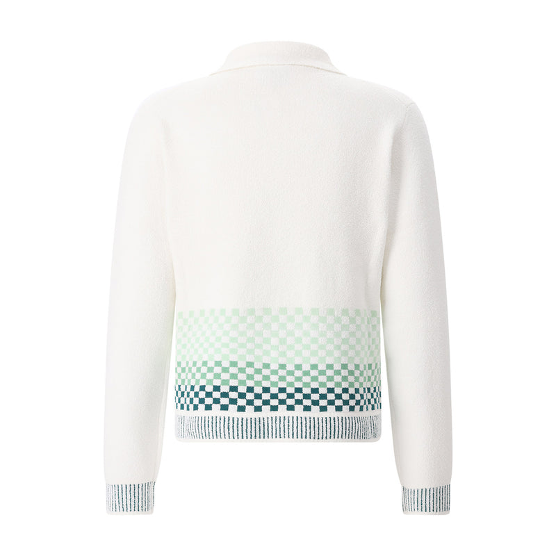 Longsleeve aus Baumwoll-Mix XXL / Weiß