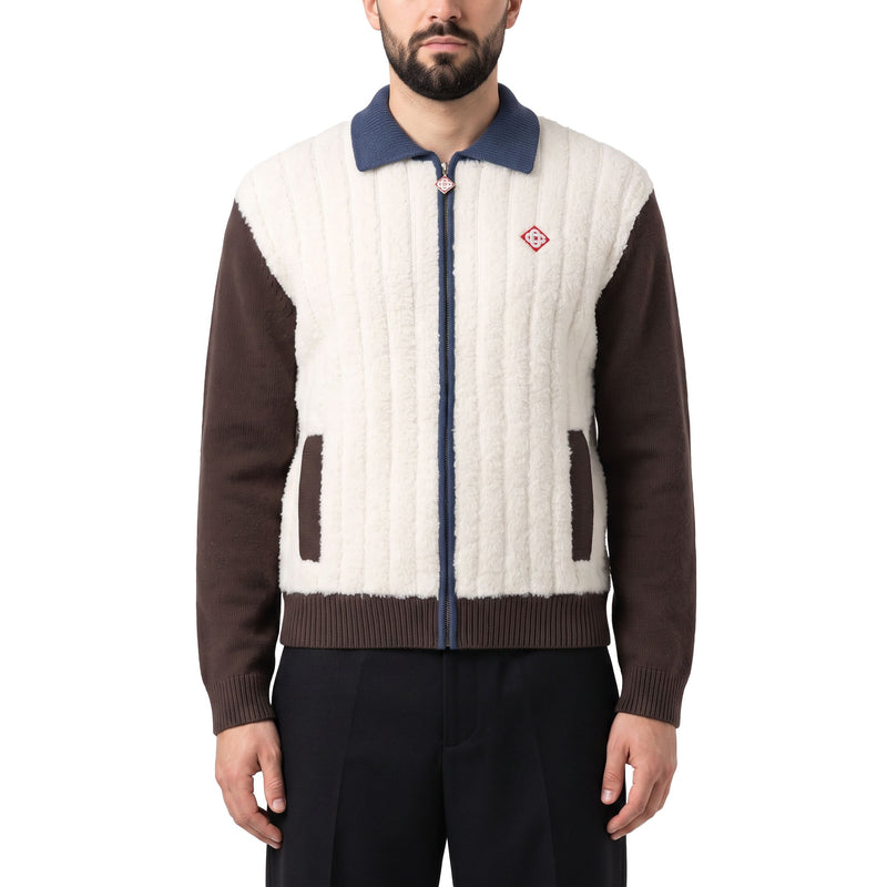 Casablanca Strickjacke aus Woll-Mix Herren