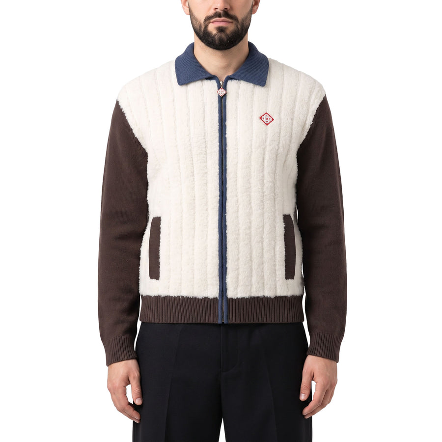 Casablanca Strickjacke aus Woll-Mix Herren