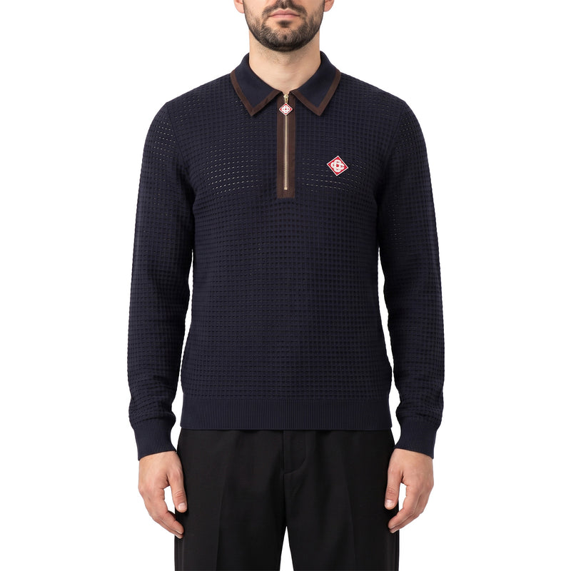 Poloshirt aus Wolle