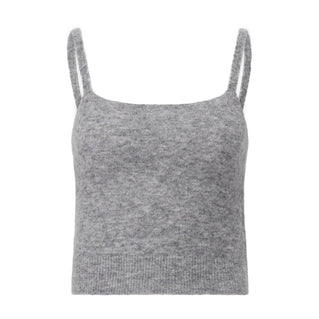 Top Sanoura mit Alpakawolle M / Grau