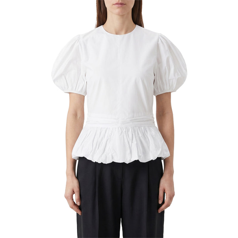 Blusenshirt mit Puffärmeln