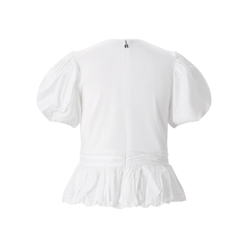 Rotate Blusenshirt mit Puffärmeln Damen