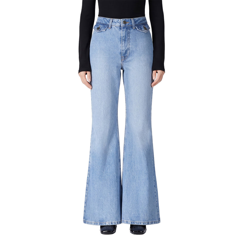 Rotate Flared Jeans Damen