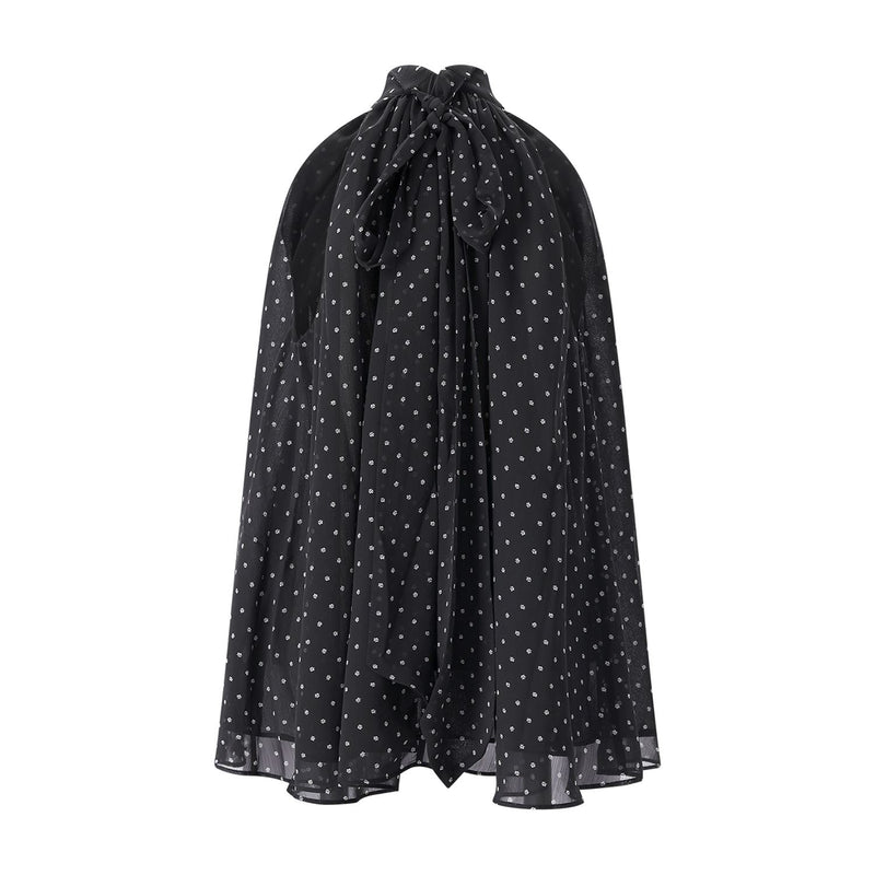 Rotate Neckholder Top mit Blumenprint Damen