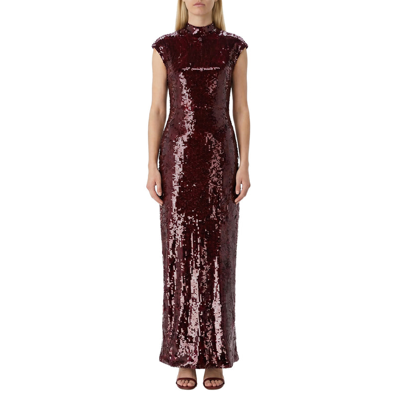 Maxikleid mit Pailletten