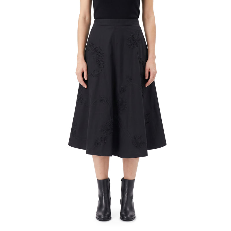 Maxirock aus Baumwolle