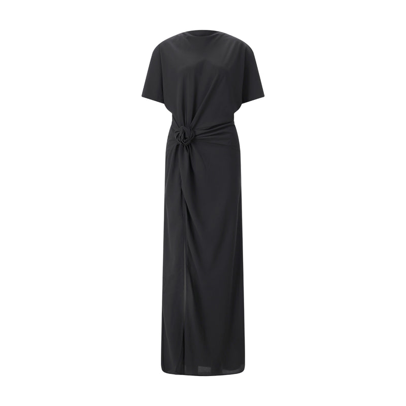 Rückenfreies Maxikleid 40 / Schwarz