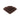 Dreieckstuch aus Woll-Mix One Size / Dunkelbraun