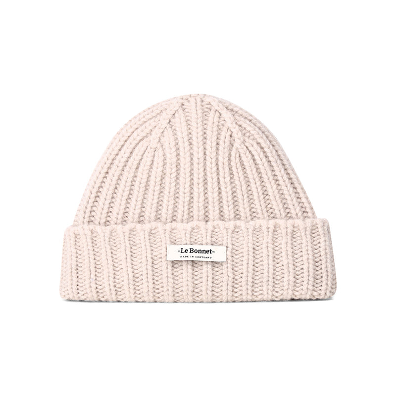 Mütze LBL aus Woll-Mix One Size / Creme